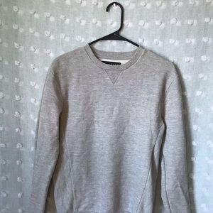 Gray Crew Neck Sweater